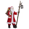Weihnachtsmann mit Wanderstock New