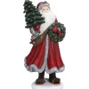 Weihnachtsmann mit Weihnachtsbaum, Standfigur New
