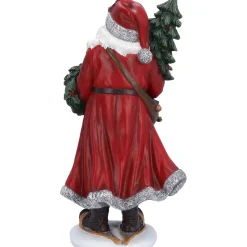 Weihnachtsmann mit Weihnachtsbaum, Standfigur New