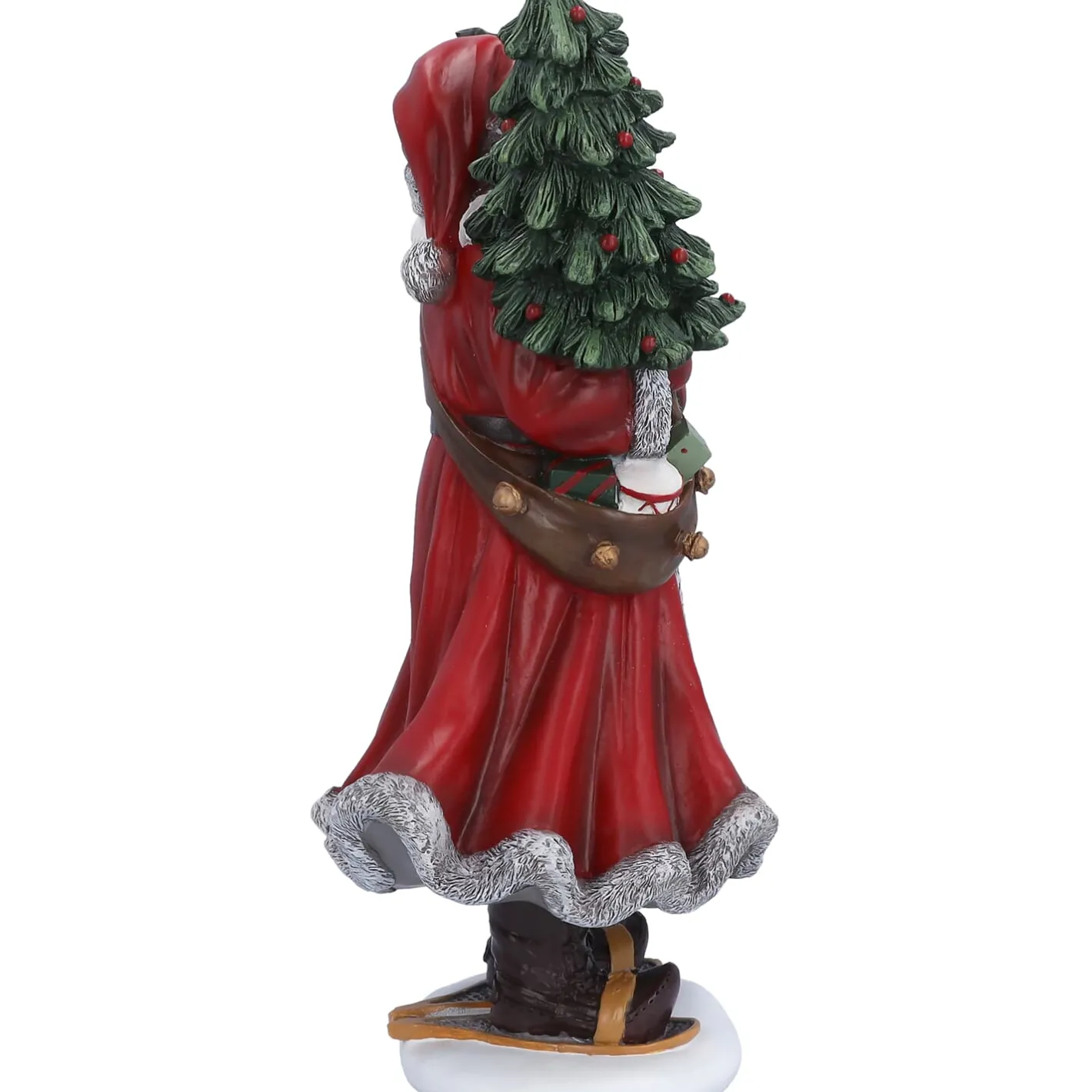 Weihnachtsmann mit Weihnachtsbaum, Standfigur New