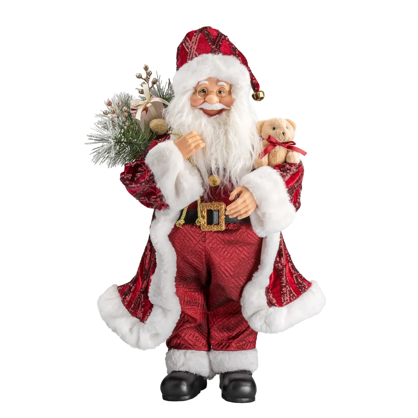 Weihnachtsmann, rot, 61 cm Online