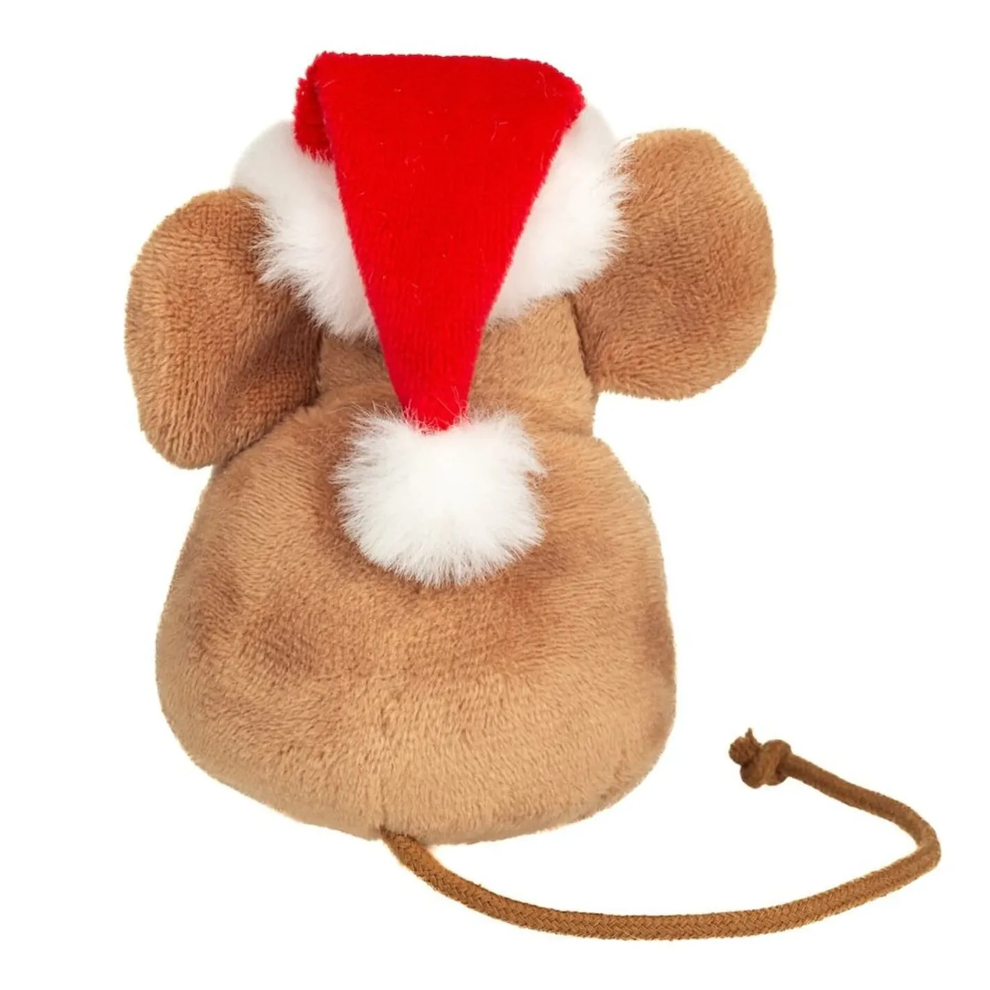Hermann Teddy Weihnachtsmaus mit Tannenbaum, Plüschfigur Discount