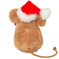 Hermann Teddy Weihnachtsmaus mit Zuckerstange, Plüschfigur Outlet