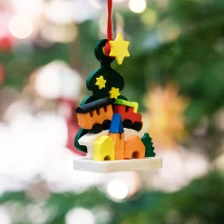 Weihnachtszug am Tannenbaum, Holz-Baumbehang Clearance