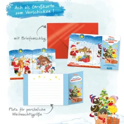 Trötsch Verlag Windlicht-Adventskalender "Sandmann" Clearance