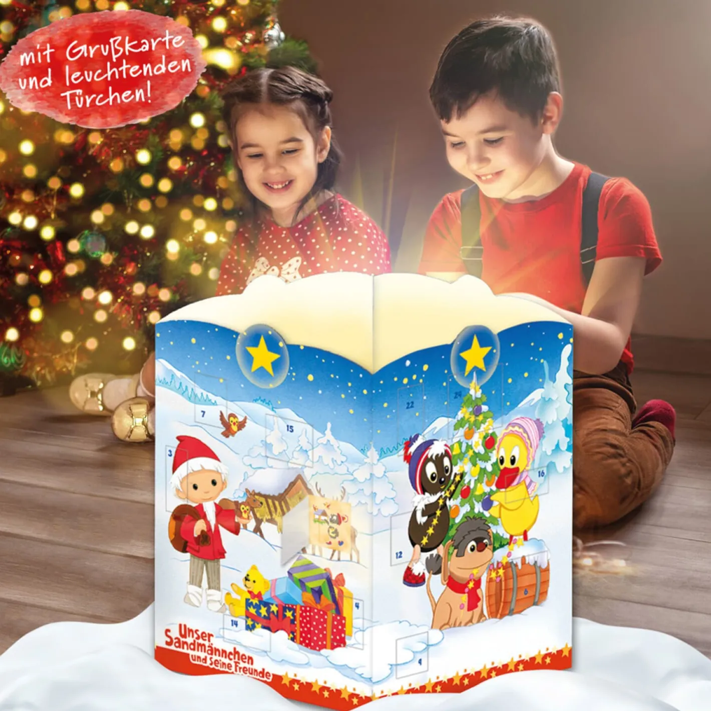 Trötsch Verlag Windlicht-Adventskalender "Sandmann" Clearance