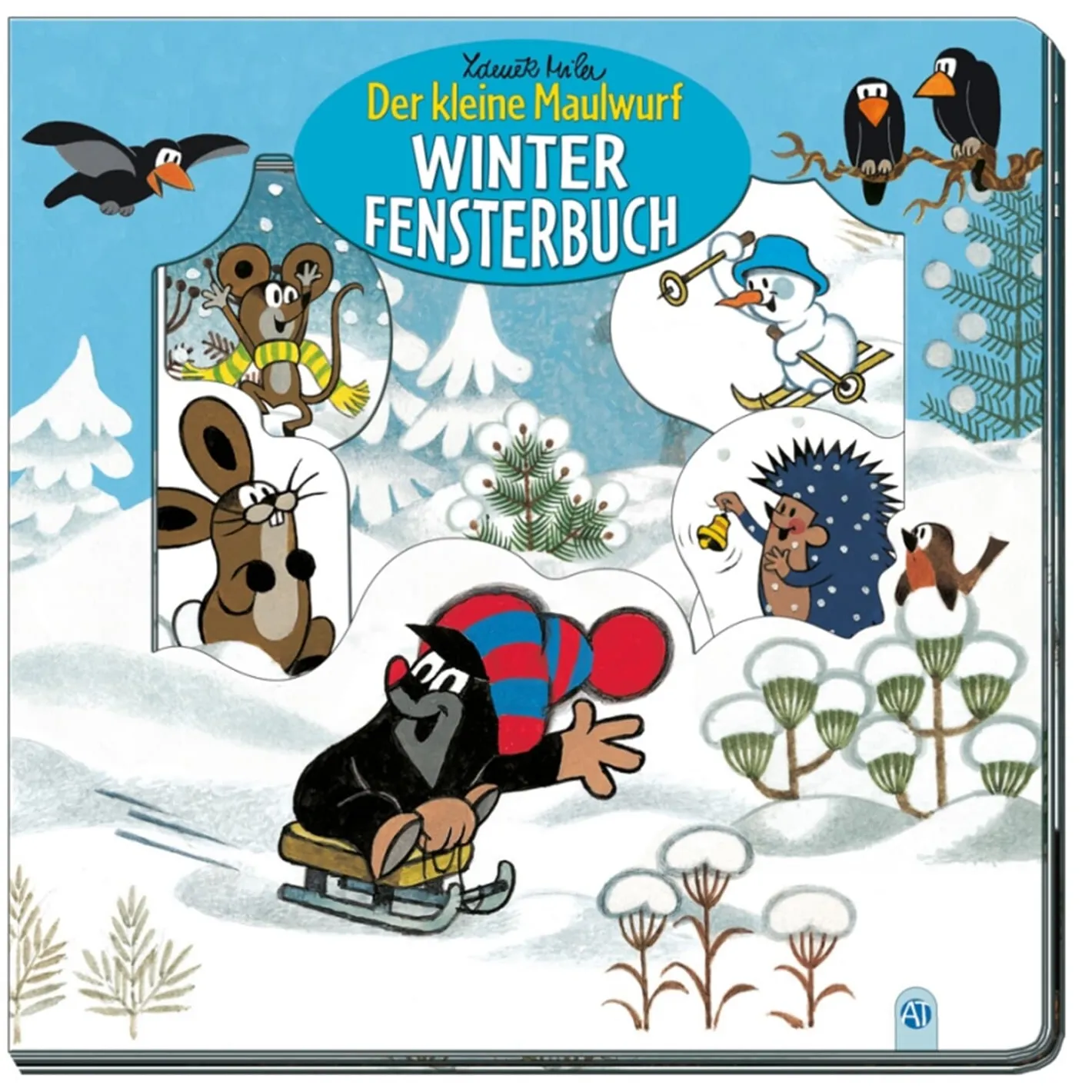 Trötsch Verlag Winterfensterbuch "Der kleine Maulwurf" Discount