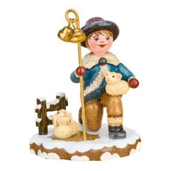 Hubrig Volkskunst Winterkinder Sternsinger "Der gute Hirte" New