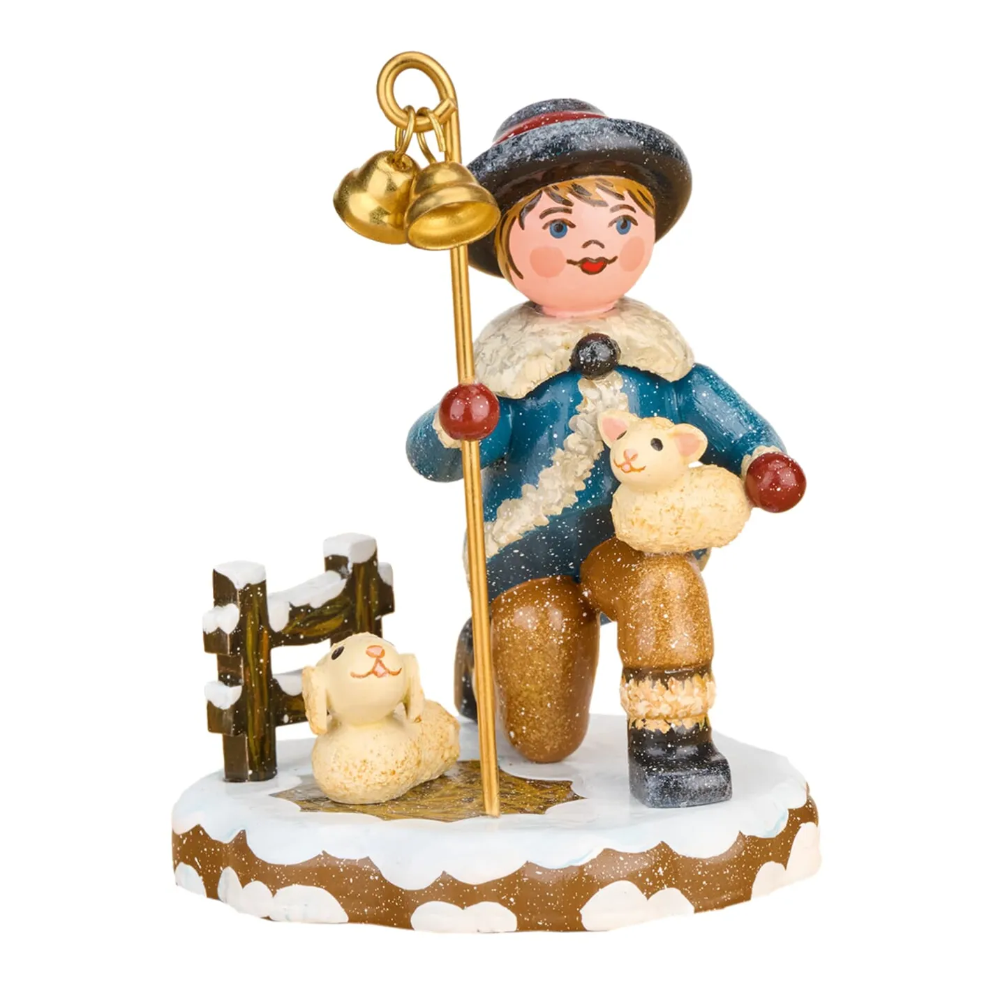 Hubrig Volkskunst Winterkinder Sternsinger "Der gute Hirte" New