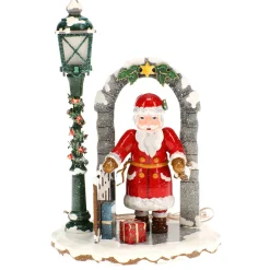 Hubrig Volkskunst Winterkinder Weihnachtsmann, elektrisch beleuchtet Online